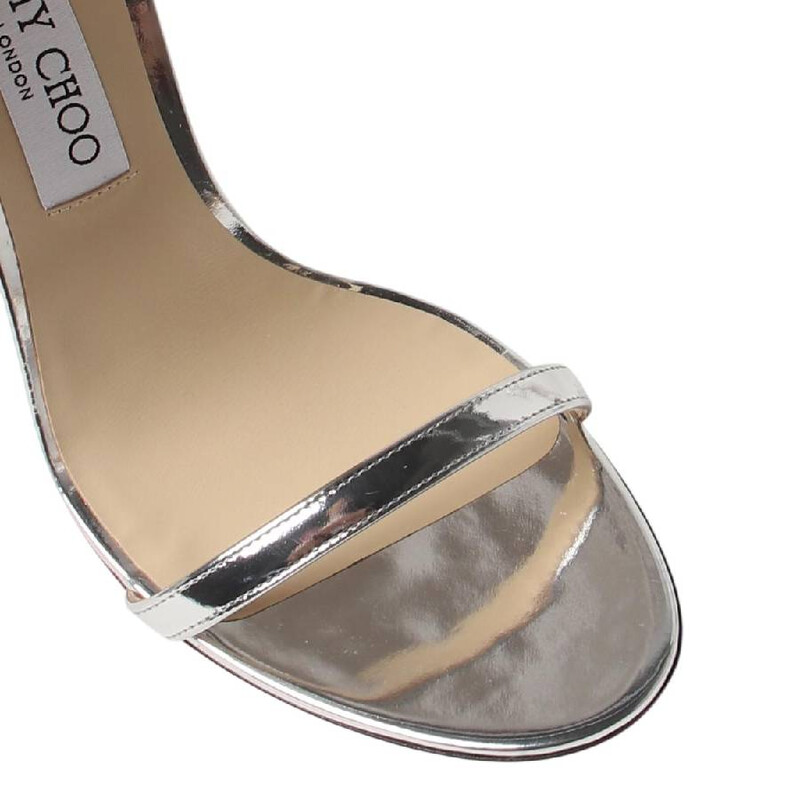 Y*a様 【24cm/37.5】JIMMY CHOO Aveline 100 ジ Jimmy Choo Aveline 100 Asymmetric Bow Deatil Sandals, Brand Size