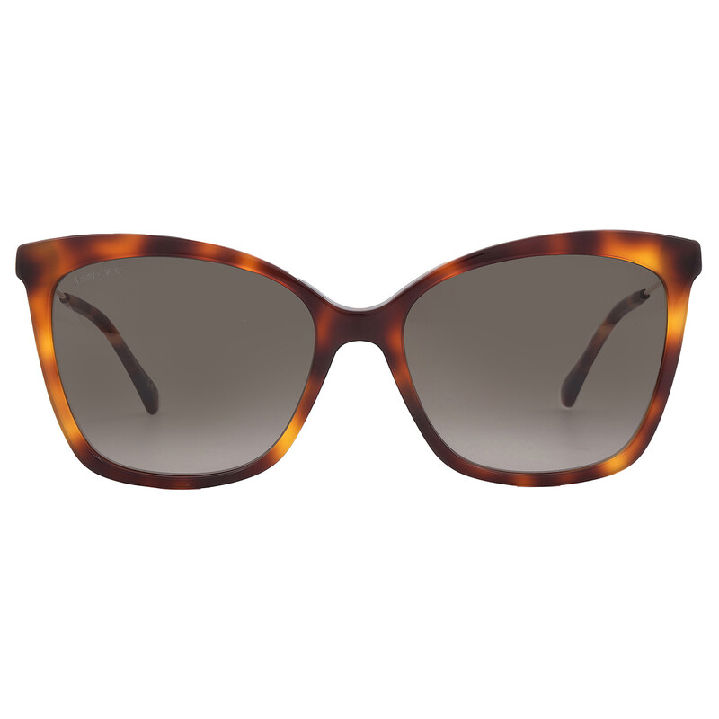 Jimmy Choo Brown Gradient Butterfly Ladies Sunglasses MACI/S 0086