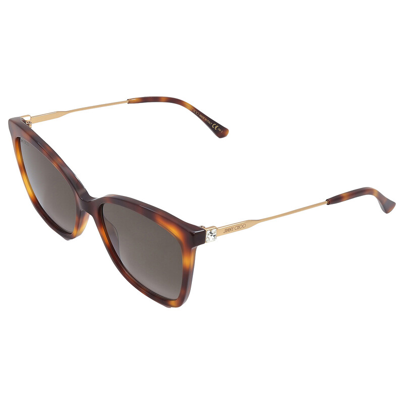 Jimmy Choo Brown Gradient Butterfly Ladies Sunglasses MACI/S 0086