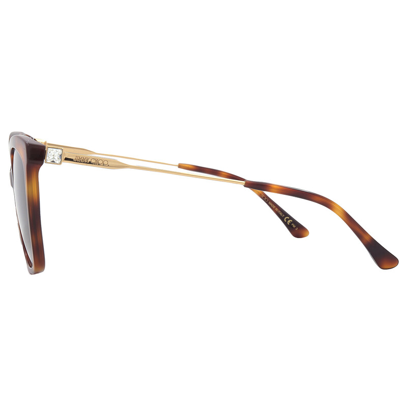 Jimmy Choo Brown Gradient Butterfly Ladies Sunglasses MACI/S 0086