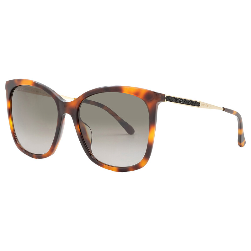 Jimmy Choo Brown Gradient Butterfly Ladies Sunglasses NEREA  display picture 1