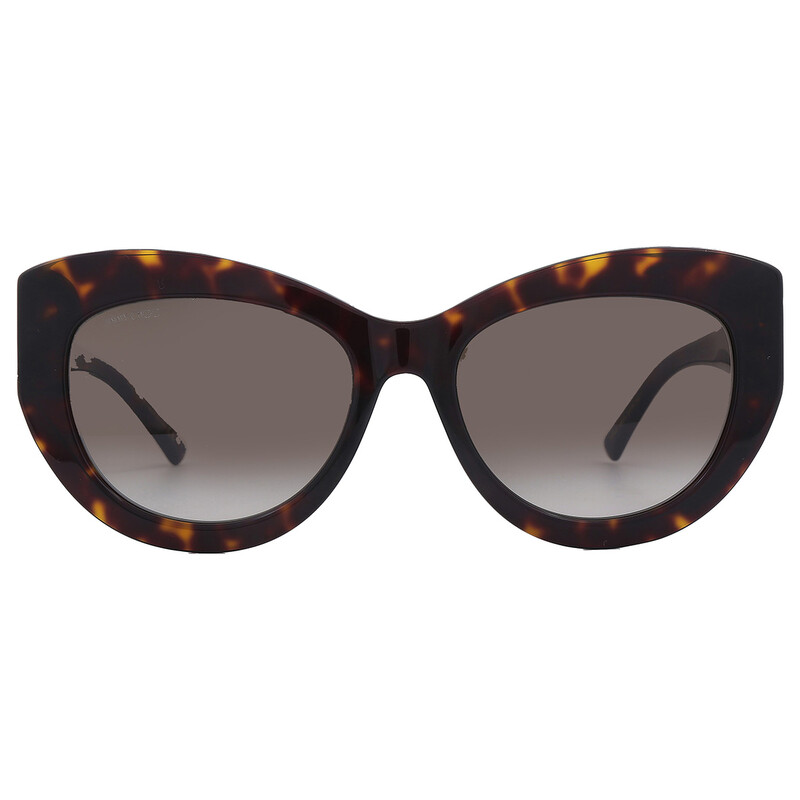 Jimmy Choo Brown Gradient Cat Eye Ladies Sunglasses XENA/S 0086/HA
