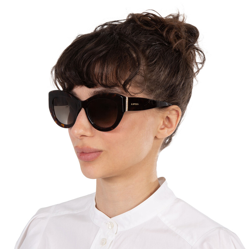 Jimmy Choo Brown Gradient Cat Eye Ladies Sunglasses XENA/S 0086/HA