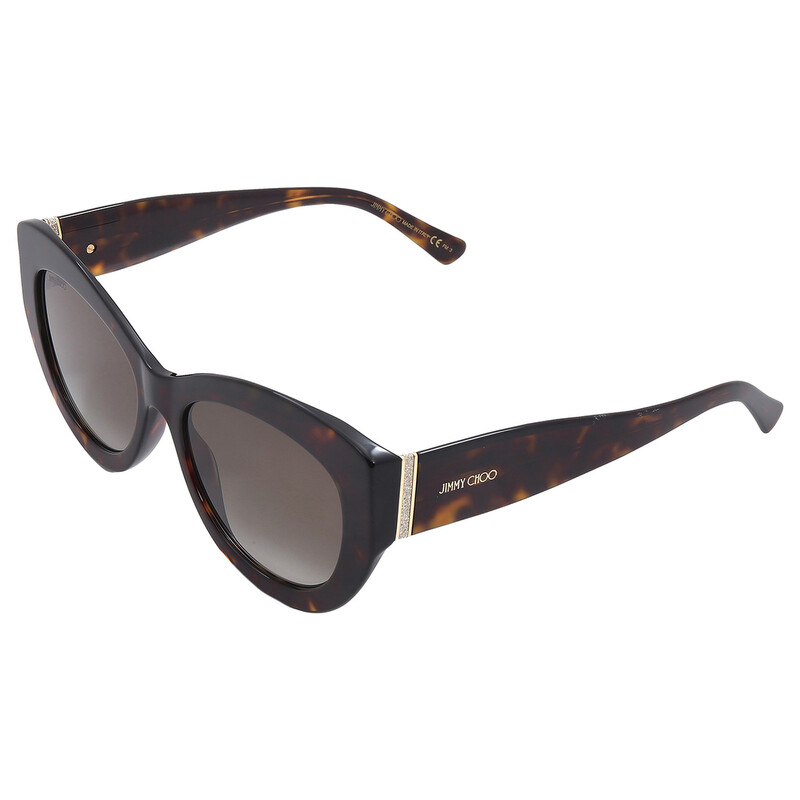 Jimmy Choo Brown Gradient Cat Eye Ladies Sunglasses XENA/S 0086/HA