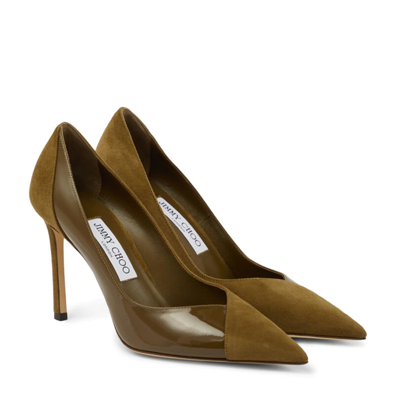 Jimmy Choo Cass 95 Pointed-Toe Pumps, Brand Size 35 ( US Size 5