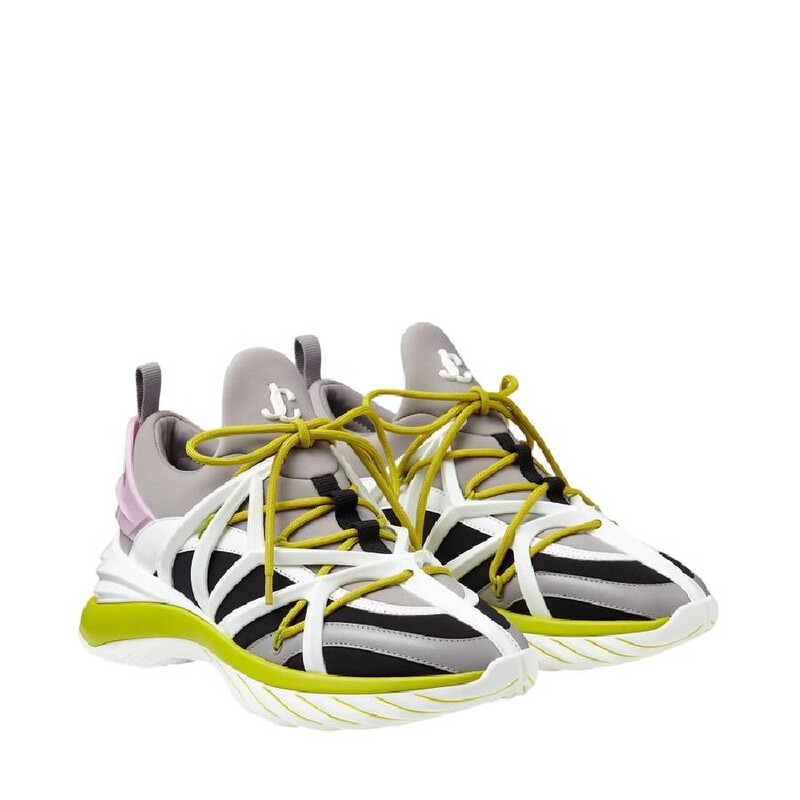 Jimmy Chooジミーチュウ  COSMOS   スニーカー Jimmy Choo Cosmos/M Neoprene Low-Top Sneakers, Brand Size 40 ( US