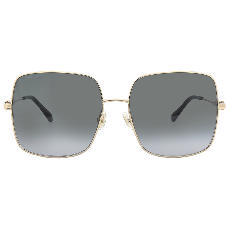 Jimmy Choo Dark Grey Square Ladies Sunglasses LILI/S 02M2/9O 58