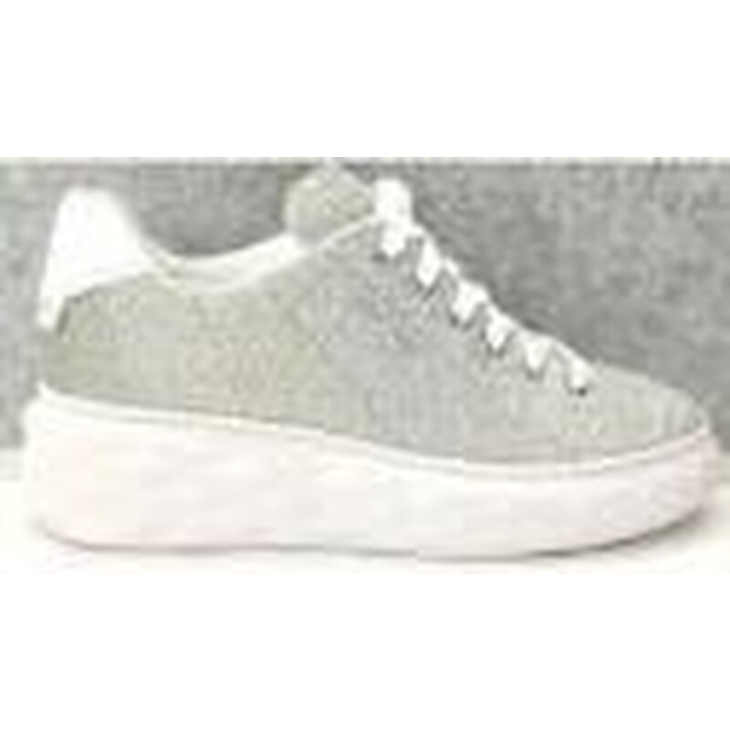 Jimmy Choo Diamond Glitter Low-Top Sneakers, Brand Size 40 ( US
