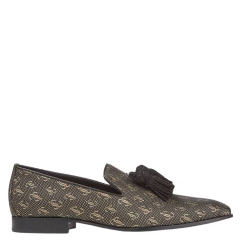 Jimmy Choo Foxley/M Jacquard Loafers, Brand Size 40.5 ( US Size