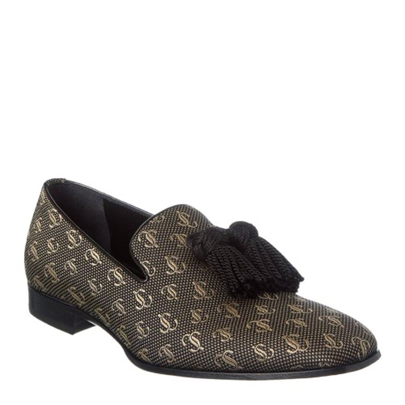 Jimmy Choo Foxley/M Jacquard Loafers, Brand Size 40.5 ( US  display picture 2