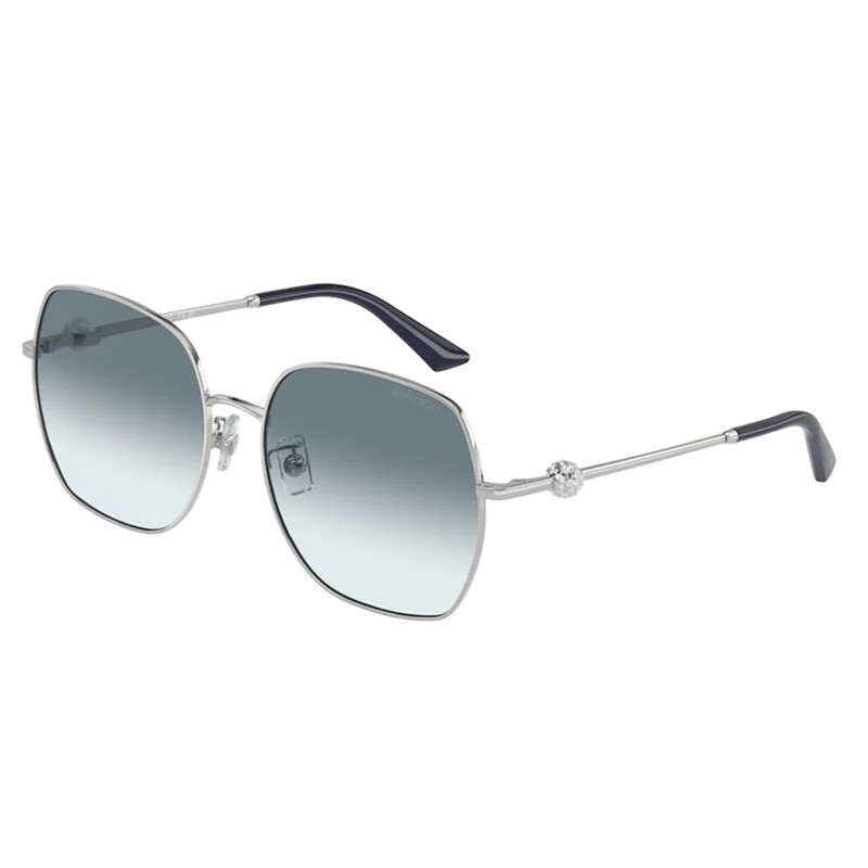 Jimmy Choo Gradient Blue Square Ladies Sunglasses JC4008HD 300219