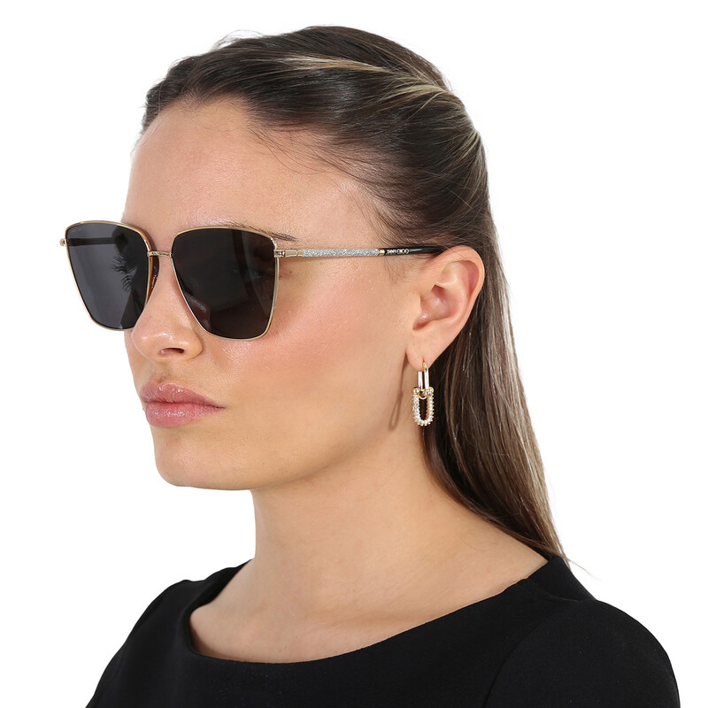 Jimmy Choo Grey Butterfly Ladies Sunglasses LAVI/S 02M2/IR 60