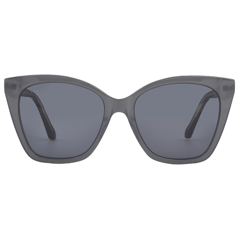 Jimmy Choo Grey Butterfly Ladies Sunglasses RUA/G/S 0MF7/IR 56