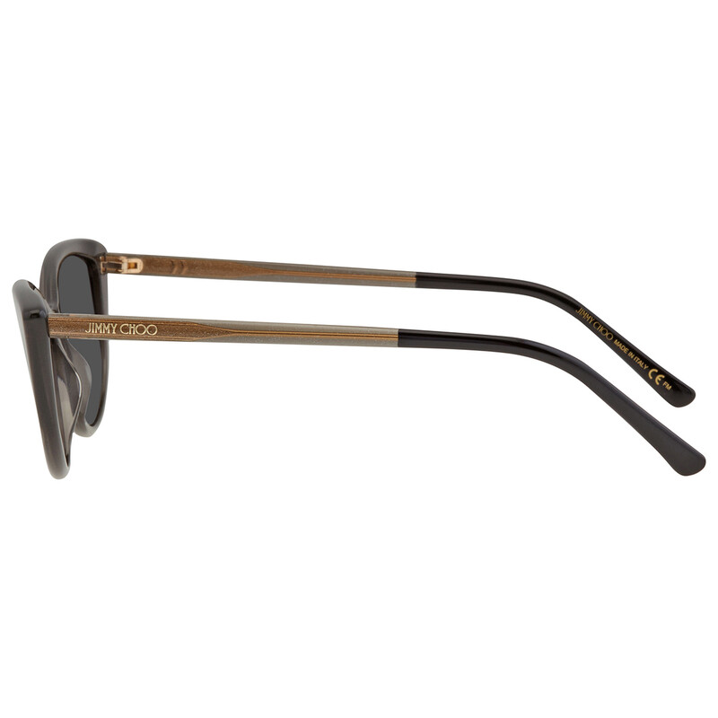 Jimmy Choo Grey Cat Eye Ladies Sunglasses NADIA/S 0Y6U/IR 56