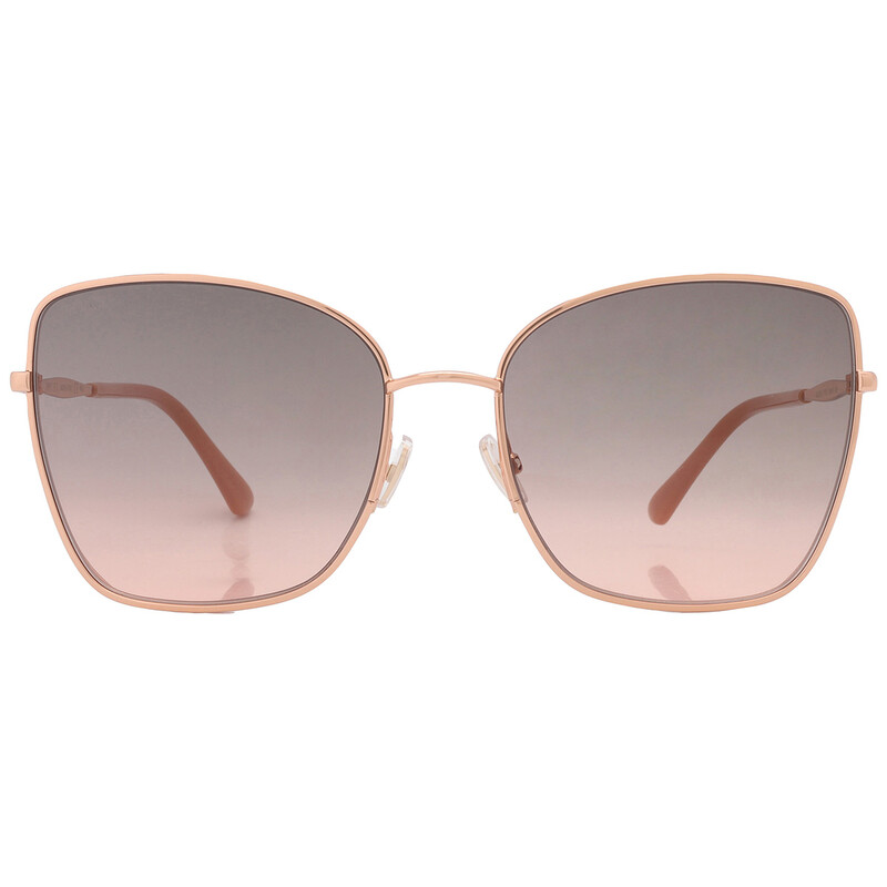 Jimmy Choo Grey Gradient Pink Butterfly Ladies Sunglasses ALEXIS/S