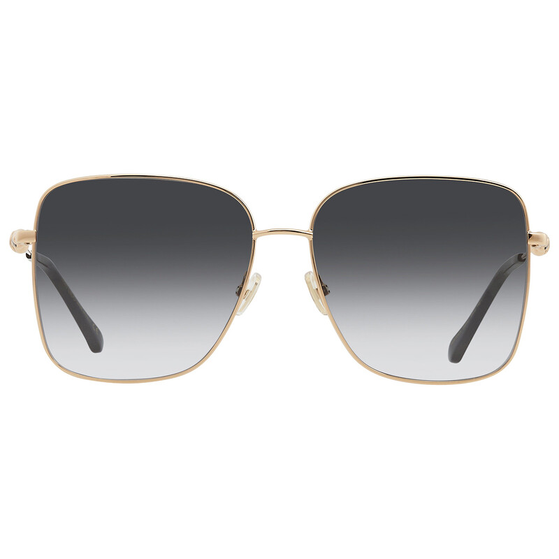 Jimmy Choo Grey Gradient Square Ladies Sunglasses HESTER/S 02M2/9O