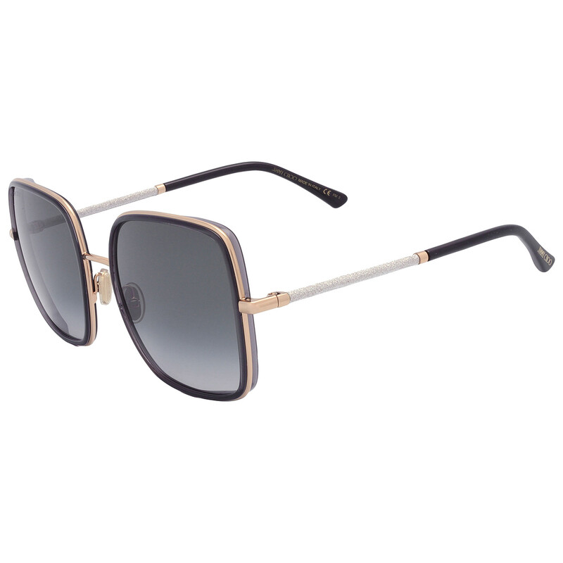 Jimmy Choo Grey Gradient Square Ladies Sunglasses JAYLA/S 02F7/9O