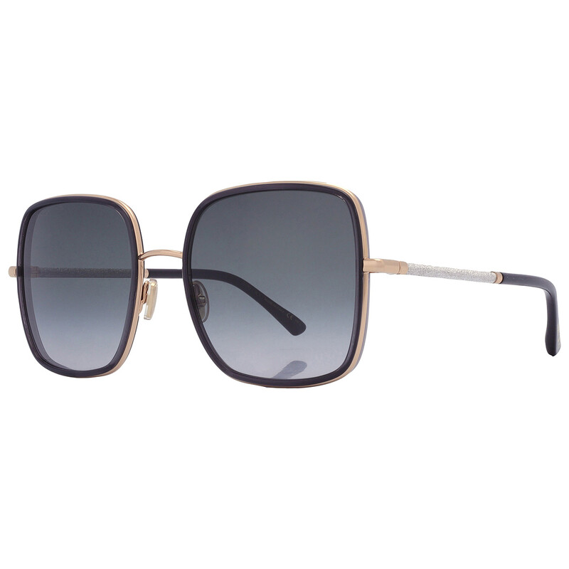 Jimmy Choo Grey Gradient Square Ladies Sunglasses JAYLA/S 02F7/9O