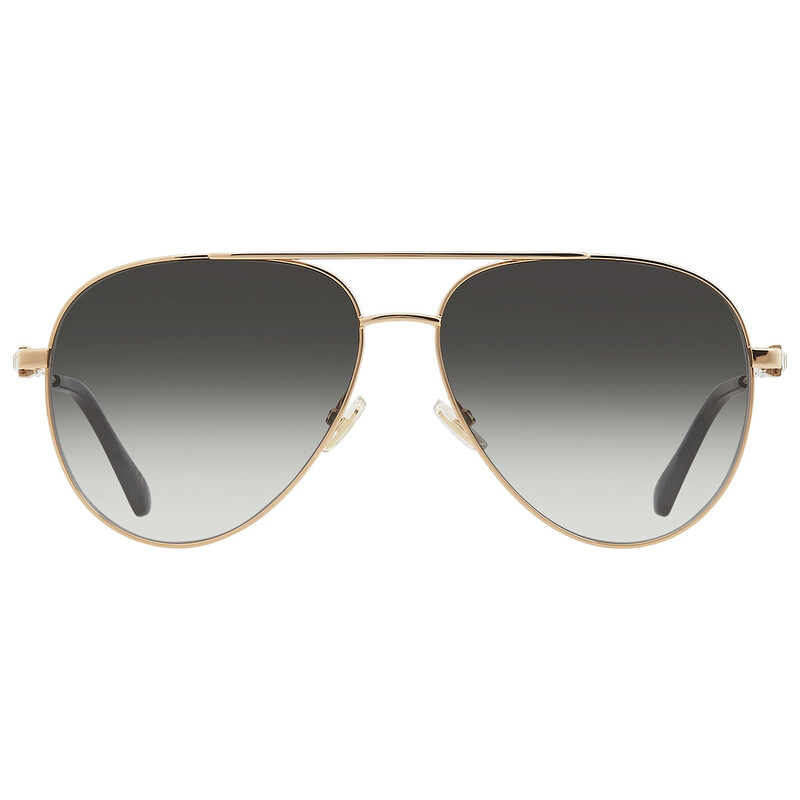 Jimmy Choo Grey Pilot Ladies Sunglasses OLLY/S 02M2/9O 60