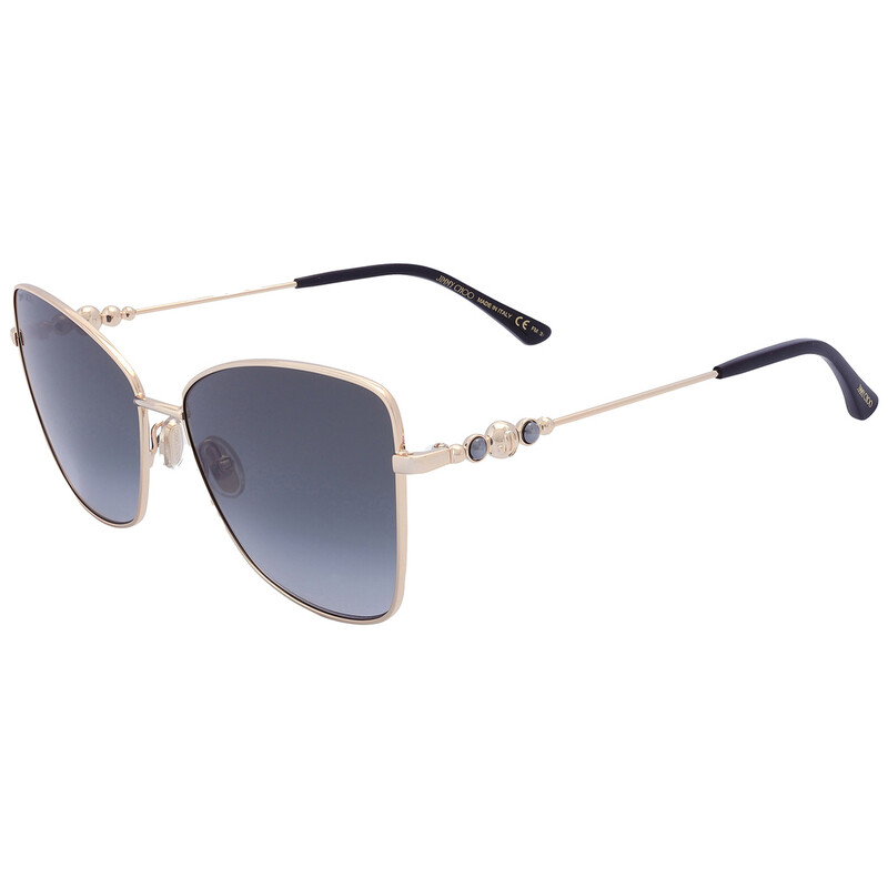 Jimmy Choo Grey Shaded Butterfly Ladies Sunglasses TESO/S  display picture 1