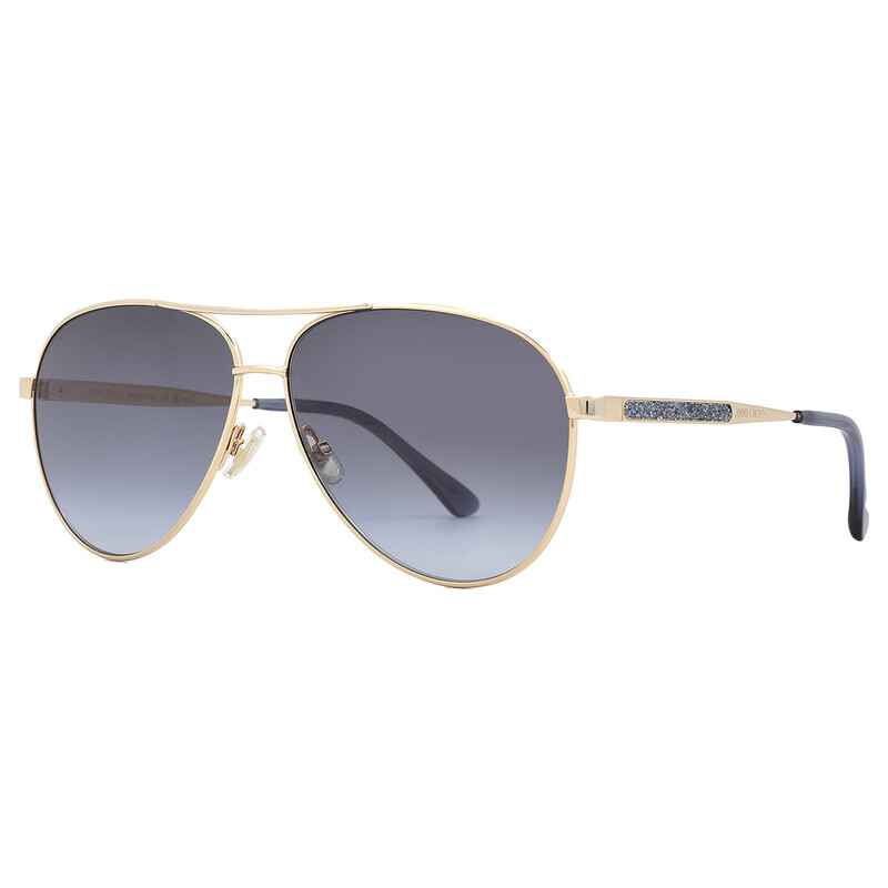 Jimmy Choo Grey Shaded Pilot Ladies Sunglasses JIMENA/S 0LKS/GB 60