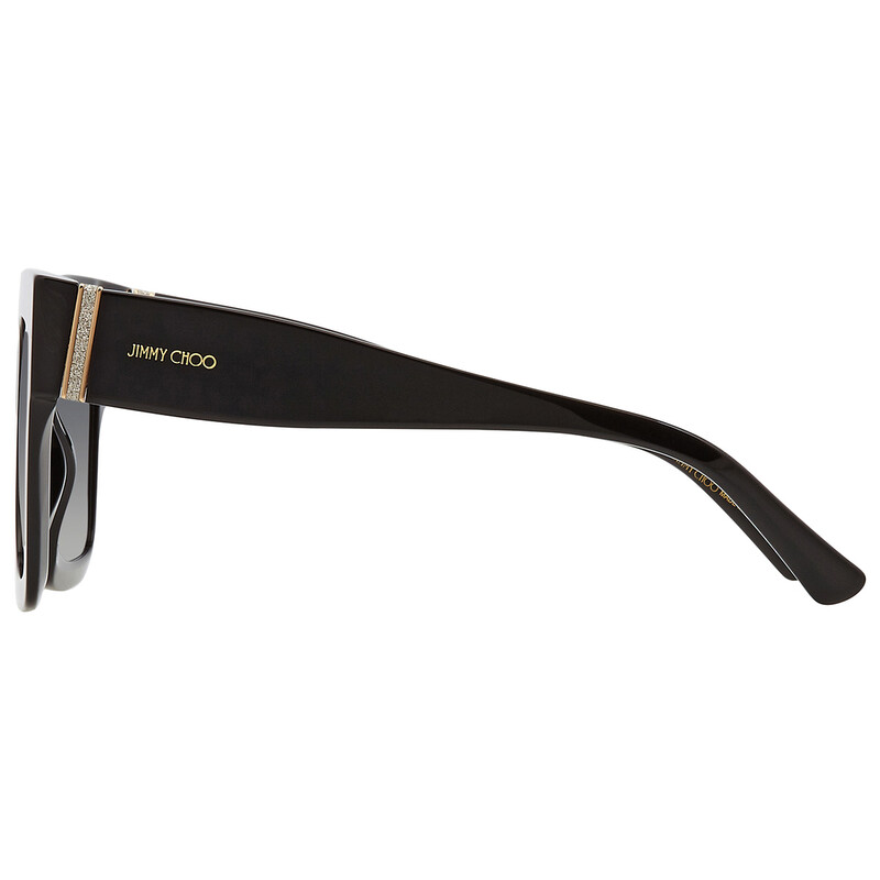 【新品】ジミーチュウ EDNA S サングラス Jimmy Choo Eyewear Edna square-frame Sunglasses | Black | FARFETCH