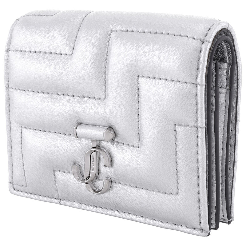 JIMMY CHOO HANNEエンボス 3D レザーウォレット JIMMY CHOO（ジミーチュウ） 財布 HANNEエンボス 3D レザーウォレット