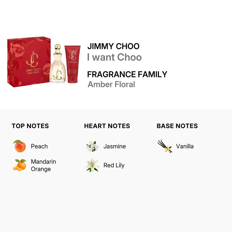 Jimmy Choo I want Choo Gift Set Fragrances 3386460156004