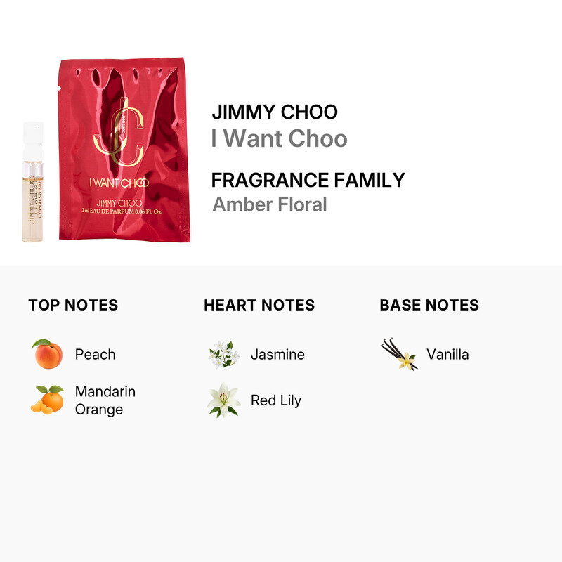 Jimmy Choo Ladies I Want Choo EDP Spray 0.067 oz Fragrances