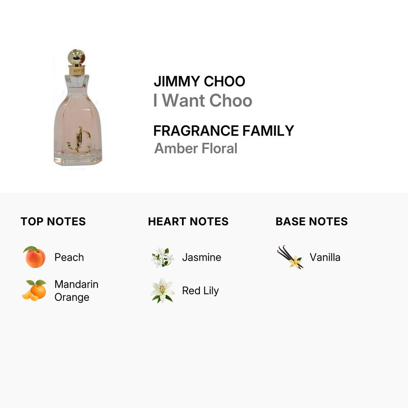 Jimmy Choo Ladies I Want Choo EDP Spray (Tester) Fragrances 3386460119283