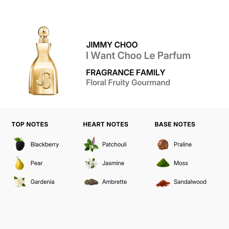 Jimmy Choo Ladies I Want Choo Le Parfum Parfum 2.0 oz Fragrances