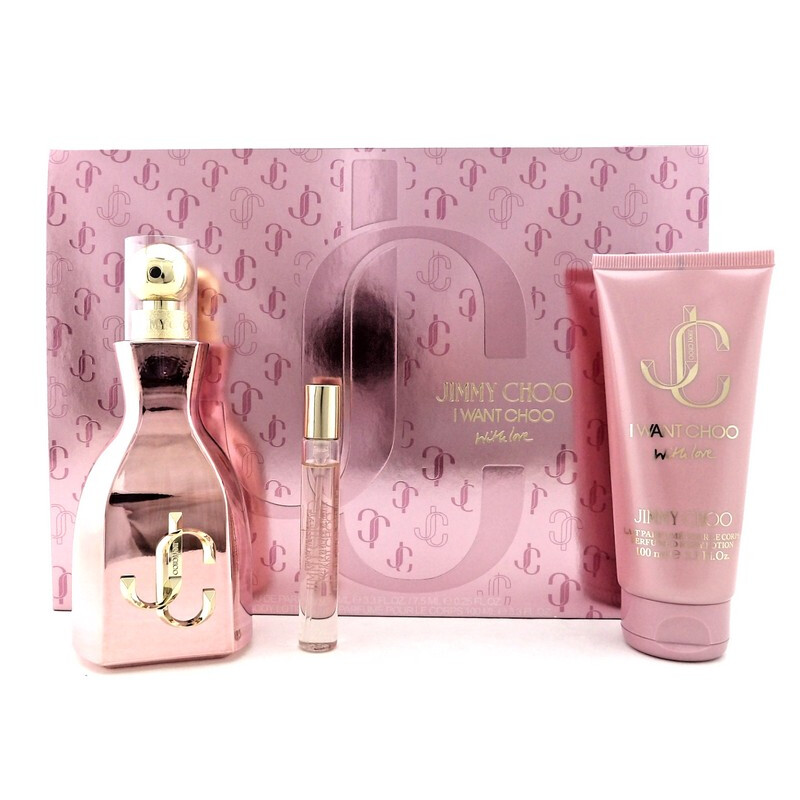 Jimmy Choo Ladies I Want Choo With Love Gift Set Fragrances 3386460167383