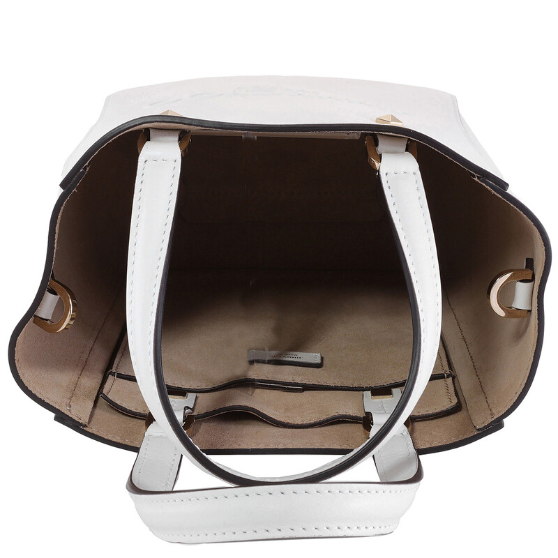 Jimmy Choo Lenny North-South Leather Tote Bag J000170228-LATTE