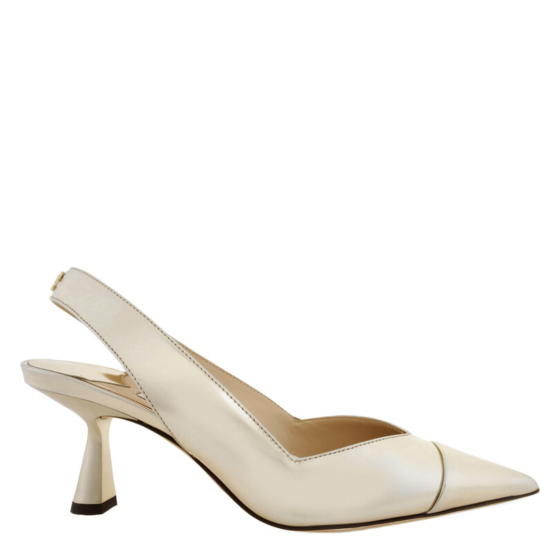 Jimmy Choo Liya 65 Pointed-Toe Slingback Pumps, Brand Size 35.5