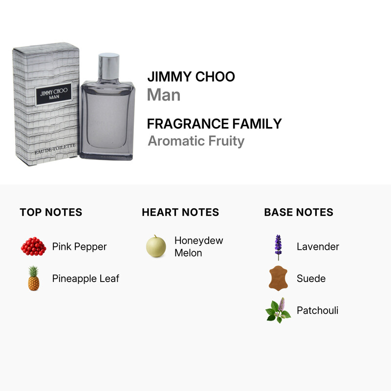 Jimmy Choo Man by Jimmy Choo EDT Mini 0.15 oz (4.5 ml) (m