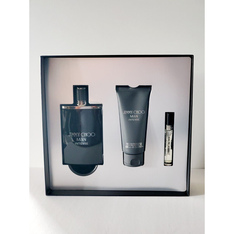 Jimmy Choo Man Intense / Jimmy Choo 3pcs EDT Gift Set (M