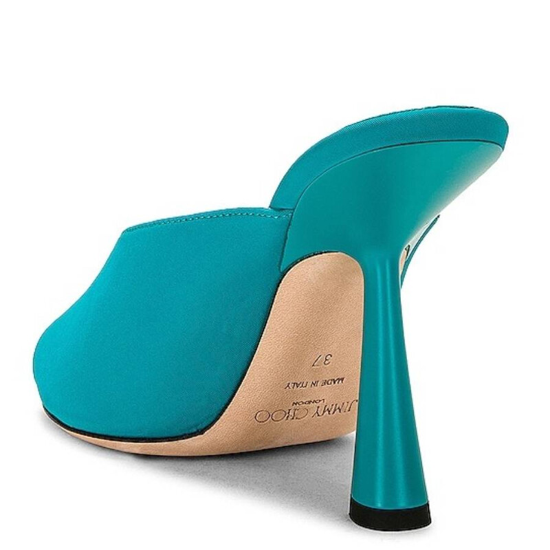 Jimmy Choo Maryanne 100 Lycra Pointed-Toe Mules, Brand Size 35