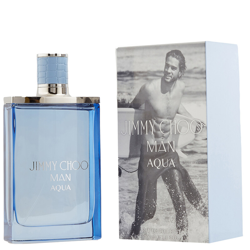Jimmy Choo Men's Aqua EDT Spray 3.38 oz Fragrances 3386460129824