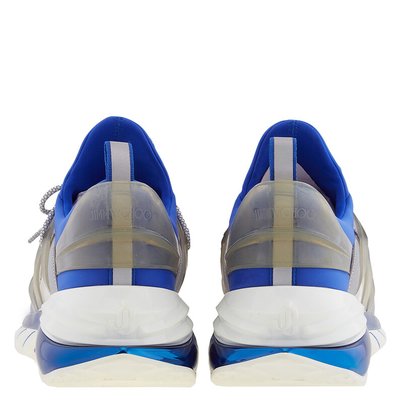 Jimmy Choo Men's Ultraviolet Mix Cosmos/M Low-Top Trainers, Brand
