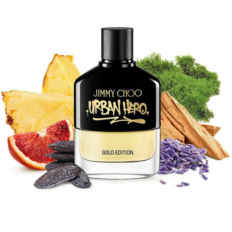 Jimmy Choo Men's Urban Hero Gold Edition EDP Body Spray 3.4 oz