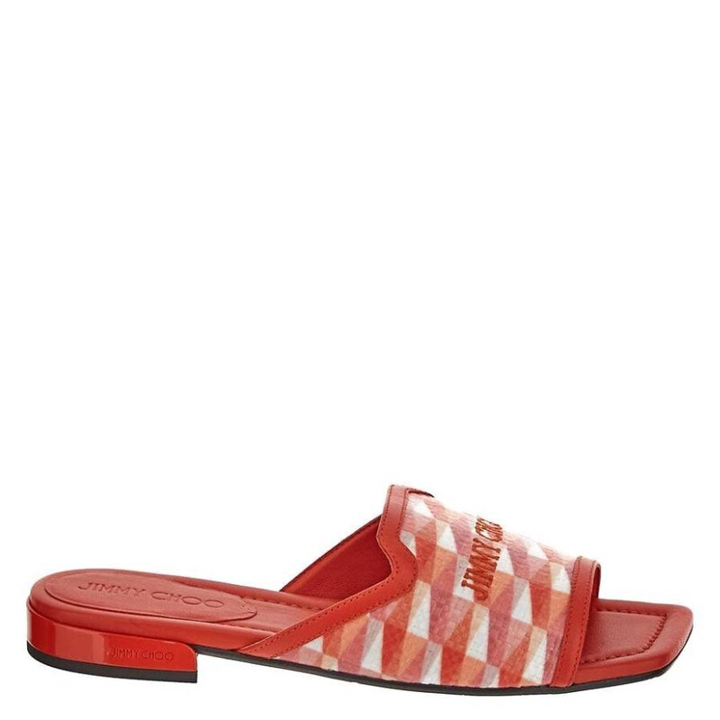 Jimmy Choo Nako Nappa Leather Flats, Brand Size 36 ( US Size 6