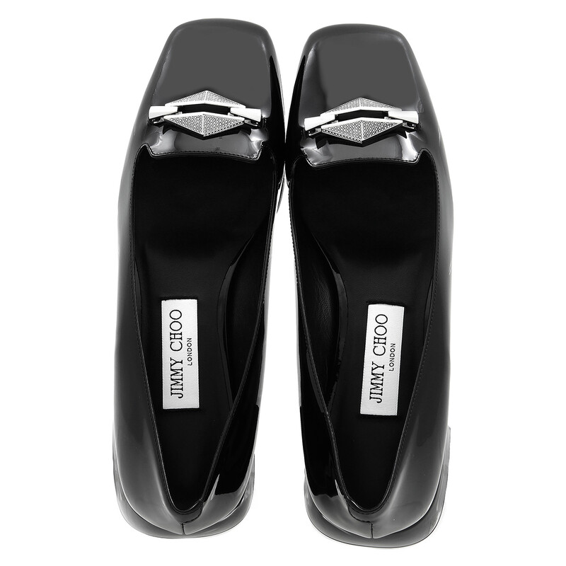 未使用　JIMMY CHOO RALI FLAT 37 Jimmy Choo Ravi Crystal-Embellished Flats, Brand Size 37 ( US Size