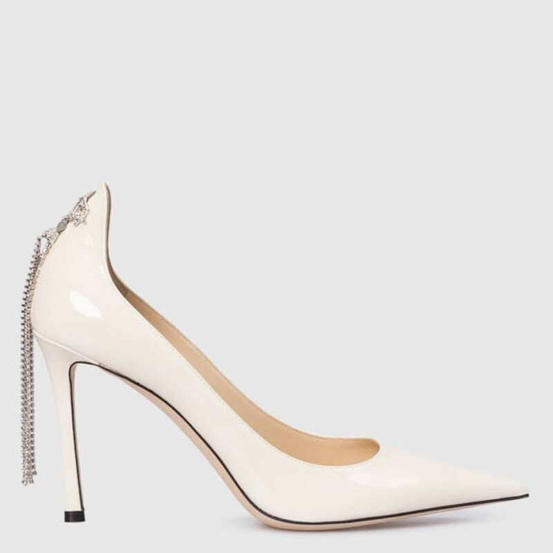 Jimmy Choo Spruce 95 Patent Leather Pumps, Brand Size 39 ( US Size