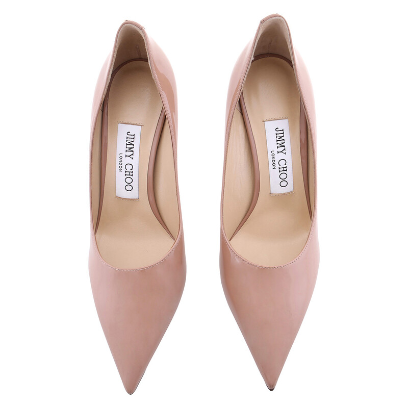 Jimmy Choo Womens Ballet Pink Love 85 Heels, Brand Size 35 ( US