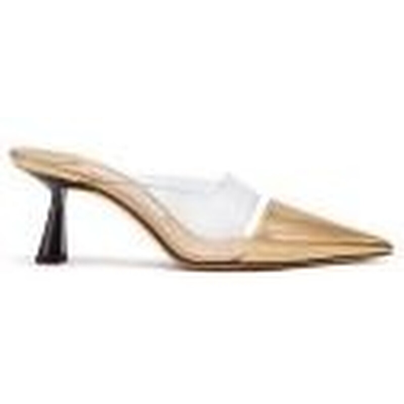 Jimmy Choo Zalea 65 Plexi Pointed-Toe Pumps, Brand Size 34.5 ( US