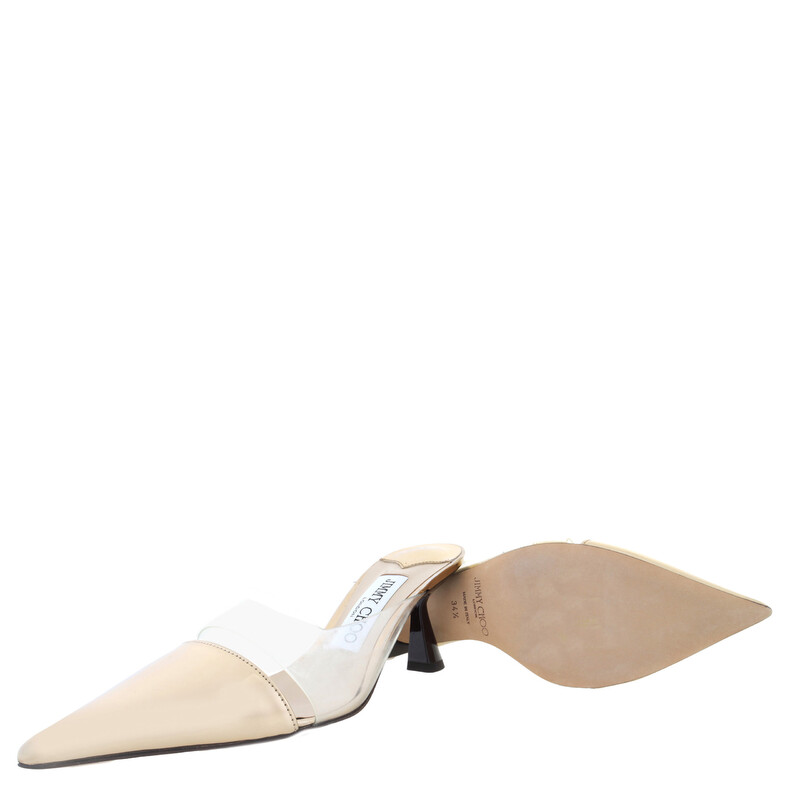 jimmy choo パンプス　34サイズ Jimmy Choo Zalea 65 Plexi Pointed-Toe Pumps, Brand Size 34.5 ( US