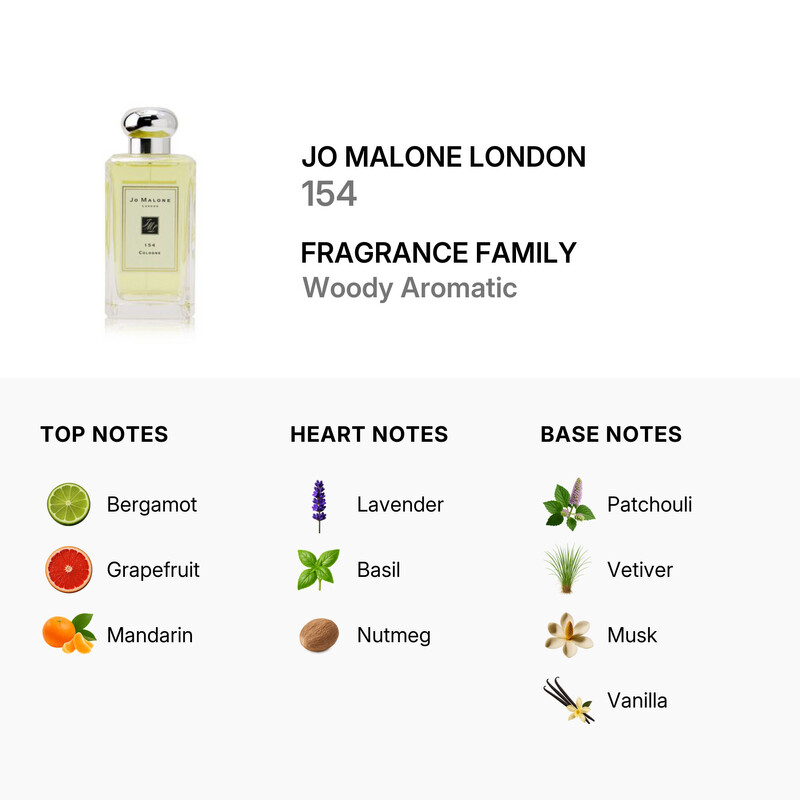 Jo Malone London Jo Malone Unisex 154 EDC Spray 3.4 oz (100 ml