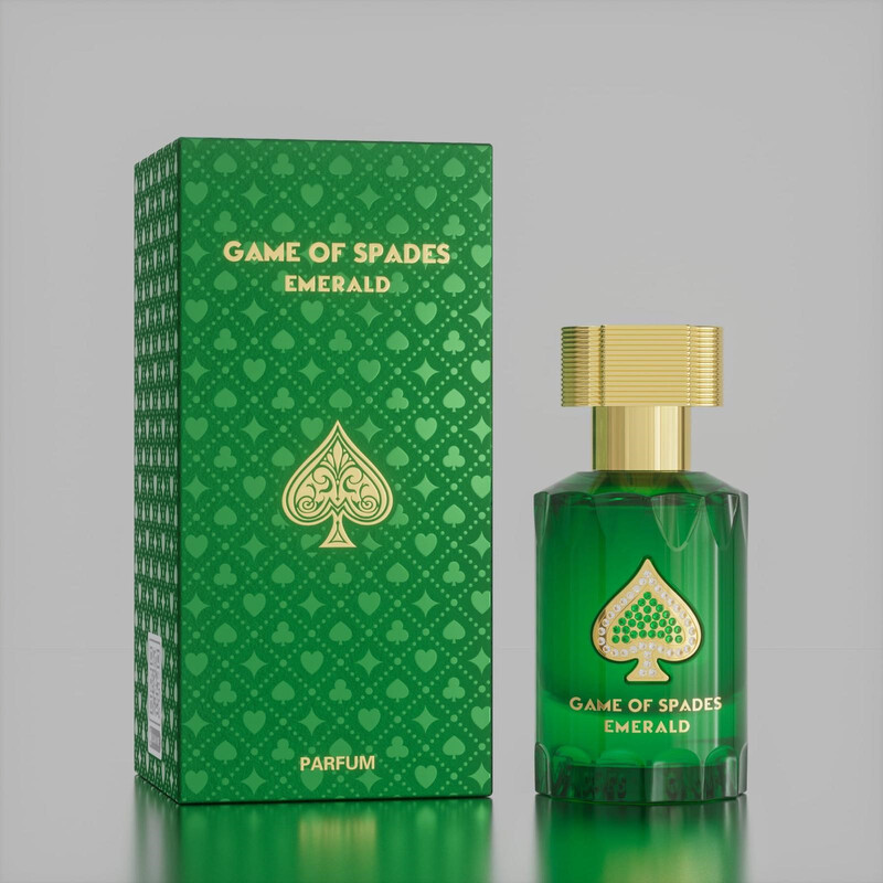 Jo Milano Unisex Game of Spades Emerald Parfum 0.33 oz Fragrances