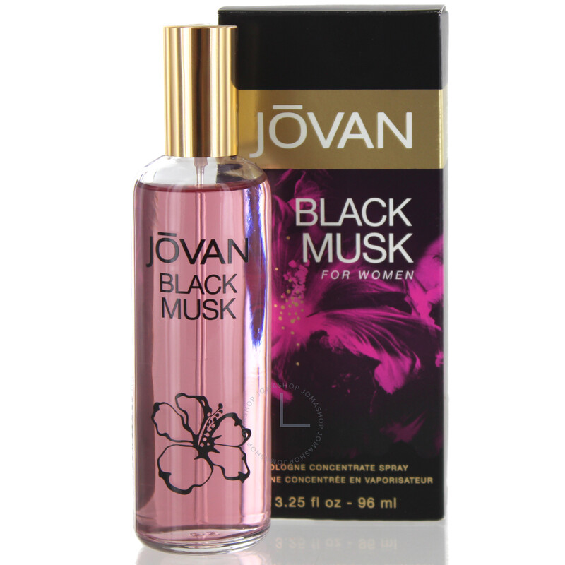 Jovan Black Musk / Jovan Cologne Concentrate Spray 3.0 oz (w)