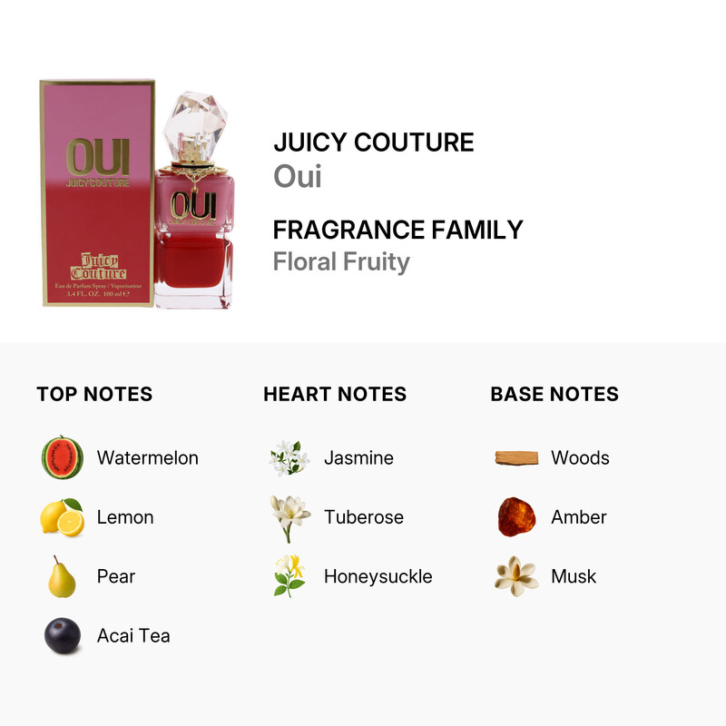 Juicy Couture Ladies Oui EDP Spray 3.4 oz Fragrances 719346232890